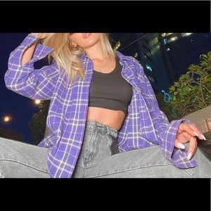 Purple Flannel from Adika